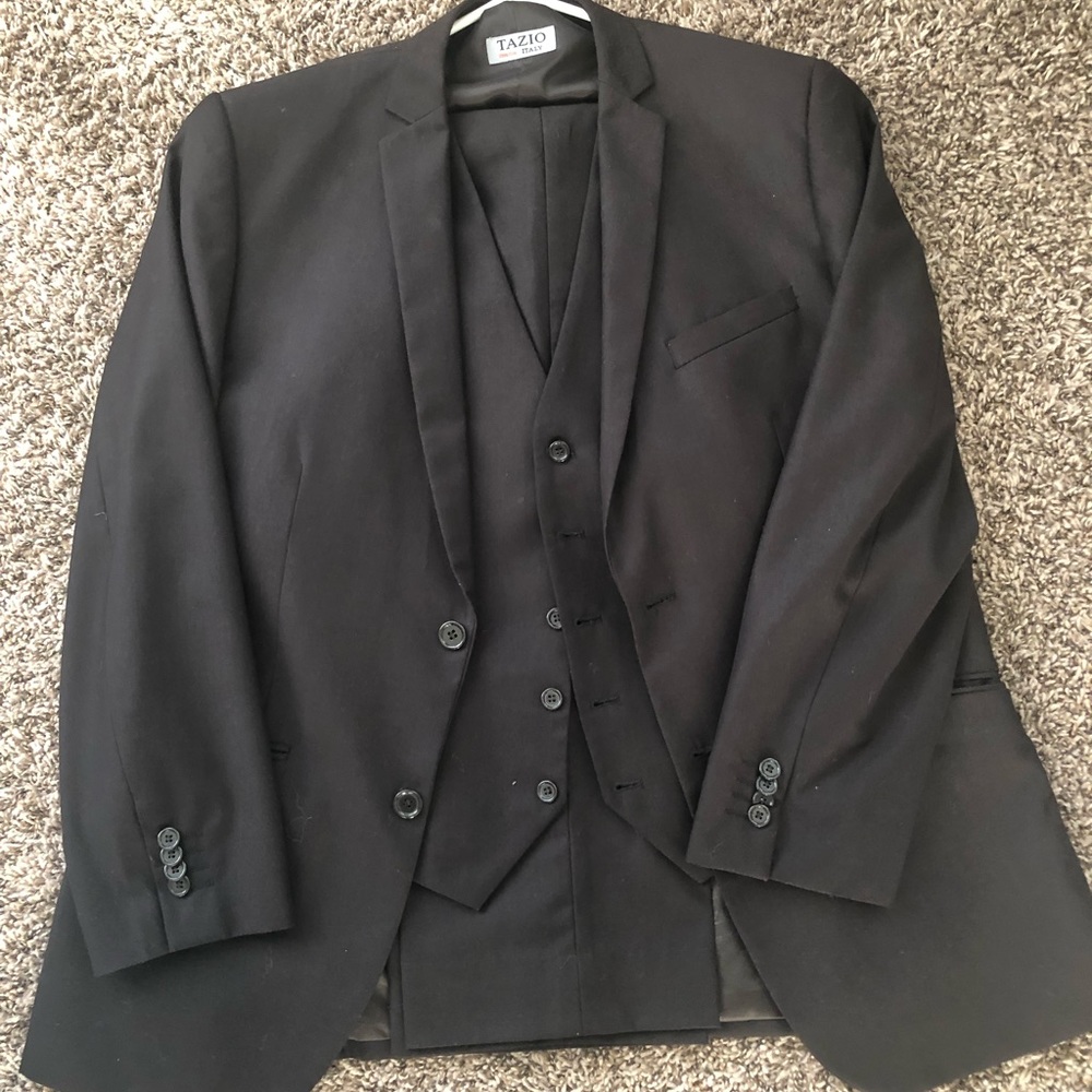 Dark Brown 3 piece suit